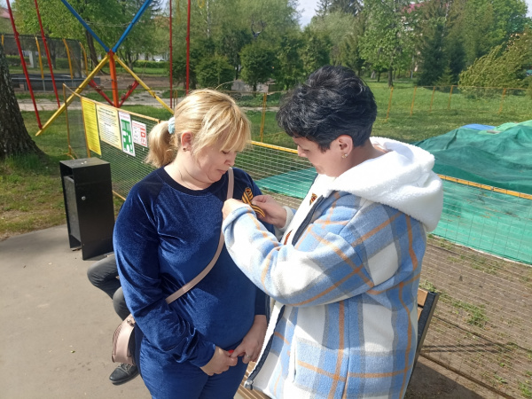 Городская детская библиотека-филиал №1 им. С. Я. Маршака присоединилась к Всероссийской акции «Георгиевская ленточка»